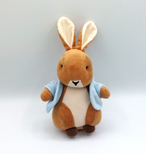 Peluche doudou lapin marron