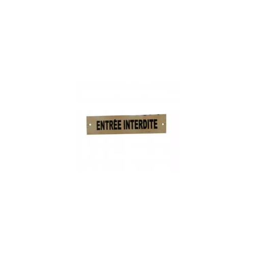 Plaque porte vintage entée - plaque,