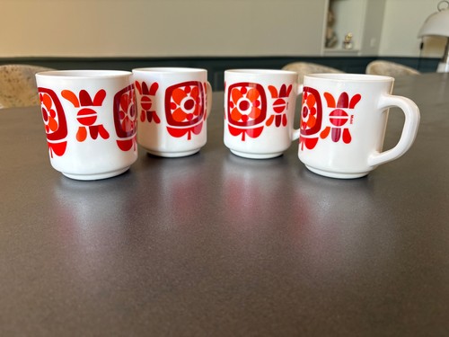Vintage lot mug - vintage, rouge