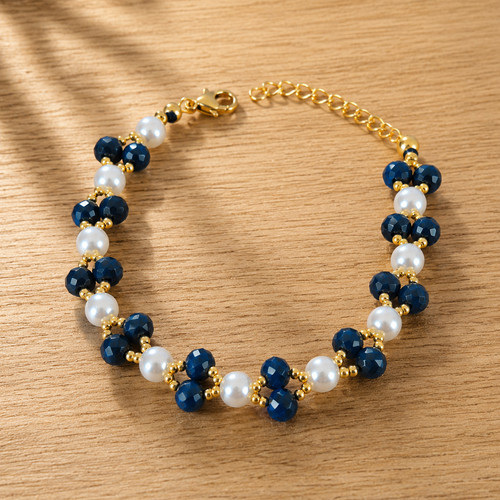 Bracelet femme perles nacrées