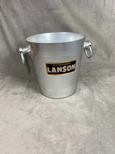 Seau à champagne Lanson en aluminium Champagne Lanson vintage
