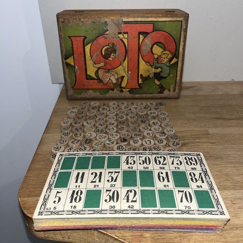 Ancien jeu loto - ancien,