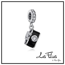Charm Appareil Photo En Argent 925 - Les Folies