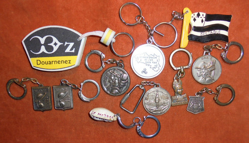 Porte clés lot thème - x, 11