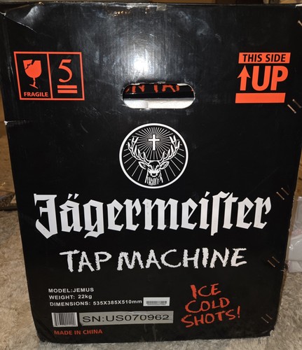 Jagermeister tap machine - jagermeister,