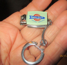 Ancien Porte clé Nikken Japon Pince à Ongle Lime Equipement Hydrolique Técalèmit