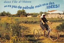 Costume Charentais - Ancien Femme EN Quichenotte Sur Son Tricycle - ) Humour