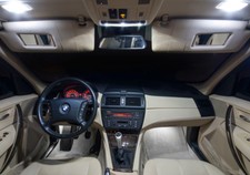 Pour BMW E83 X3 Ampoules LED Habitacle intérieur Plafonnier sols coffre Miroirs