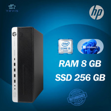 PC DE BUREAU HP 800 G3 SFF INTEL I5 RAM 8 Go SSD 256 Go WIN 11 PRO RECONDITIONNÉ