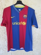 Maillot BARCELONE FC BARCELONA vintage NIKE shirt camiseta Barça 13 15 ans