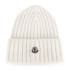 Moncler Bonnet en tricot avec