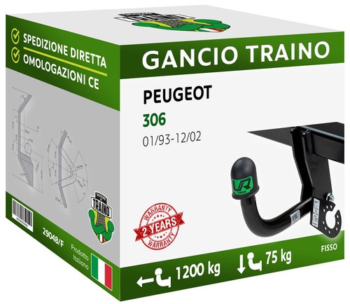 Attelage fixe pour peugeot - fixe,