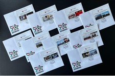 Maldives 2016 Mi. Bl. 901 - 911 FDC Minivan Indépendance 50 ans Architecture