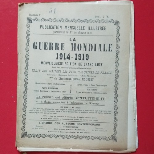 Guerre mondiale 1914 1919 - mondiale, 1914-1919