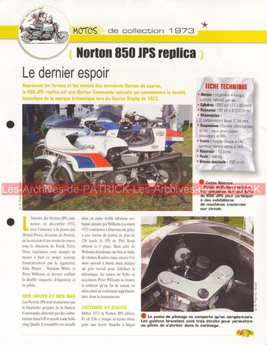 Norton 850 jps - jps, tt