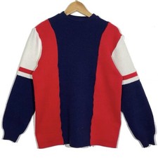 Rare Pull Ski Alpin Tricolore Vintage 70’s Courtelle