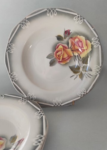 Assiettes creuses digoin - 3,