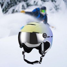 Casque De Ski Avec Lunettes