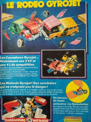 Publicité pub meccano - pub, vintage