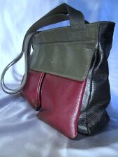 SAC à MAIN EPAULE cuir leather Mode Fashion Vogue Femme Bag marque VERA PELLE