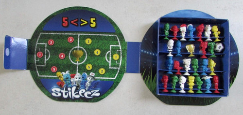 Coffret ballon foot stikeez - coffret,