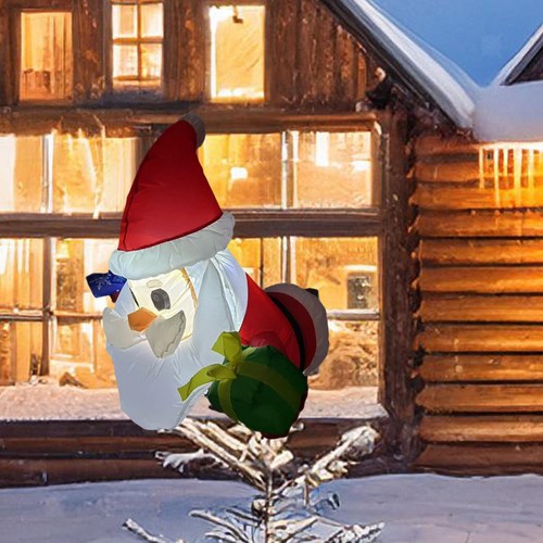 Père noël gonflable - père,
