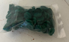 Tampons feutre bouton accordéon - rondelles feutre vert, lot de 50+ pièces de...