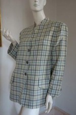 French Fashion - LOUIS FERAUD Blazer Jacket Min Germany Virgin Wool FR44 US12