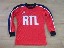 MAILLOT PARIS-SAINT-GERMAIN PSG VINTAGE LE COQ SPORTIF AWAY GOAL SHIRT ANNÉES 80