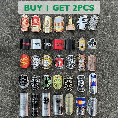 Metal bike head badge bmx - metal,