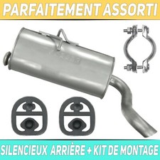 Pot déchappement arriere Silencieux pour Citroen Berlingo I 1 2.0 HDI 96-09
