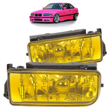 2 ANTIBROUILLARD BMW SERIE 3 E36 JAUNE BERLINE + COUPE + CABRIOLET + COMPACT