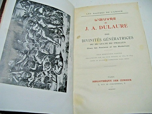 Dulaure des divinites - j.a.,