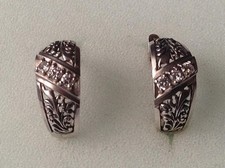 Boucles d'oreilles en argent