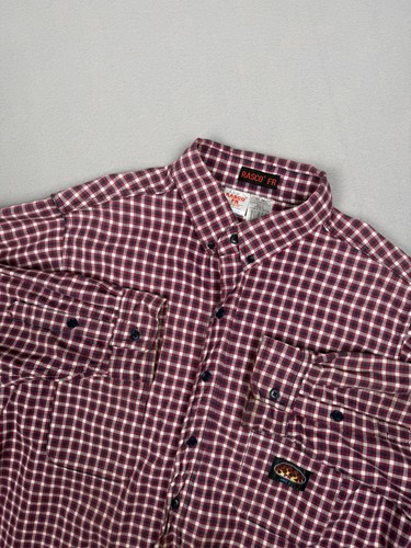 Rasco shirt mens 2xl red - fr,