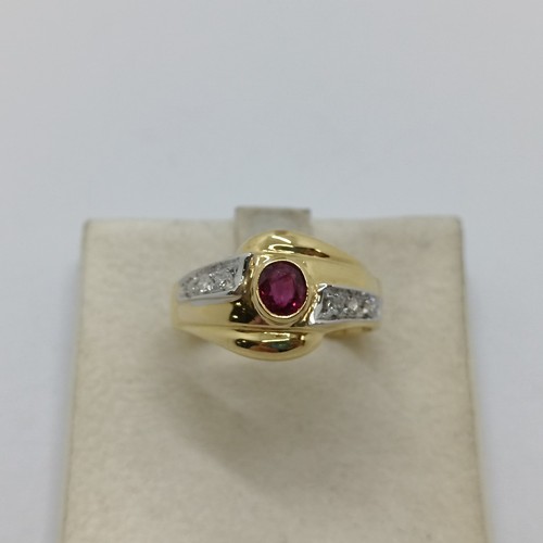 Bague femme vintage 18kt - vintage,