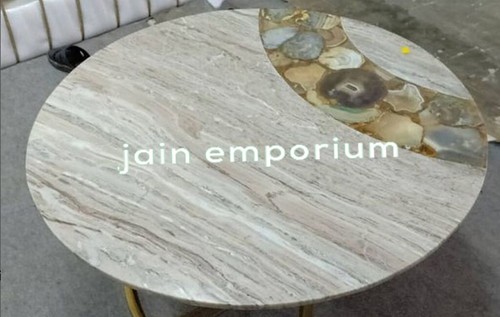 Marble table top with - marble,