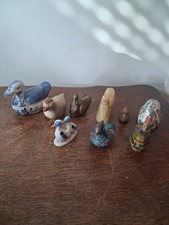 Lot De 9 Figurines En Canard /
