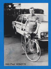 CYCLISME carte cycliste JEAN-PAUL HOSOTTE équipe FLANDRIA VELDA LANO signée