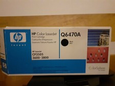 Original HP 501A - Q6470A Black Toner Cartridge 