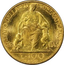 G6576 Rare TOP POP Vatican 100