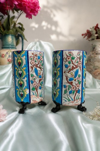 Vase longwy style - longwy,