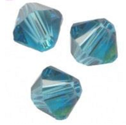 Perles toupies swarovski - 20,