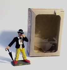 Rare Figurine Plastique Starlux Cirque Clown Non Jouées Avec Boite