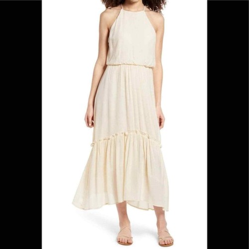 All favor halter maxi - halter, dress