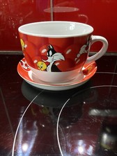 Grand Bol Et Soucoupe Titi Et Gros Minet -Warner Bros- Star Line