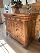 Commode Style Louis Philippe 4 tiroirs  bois massif