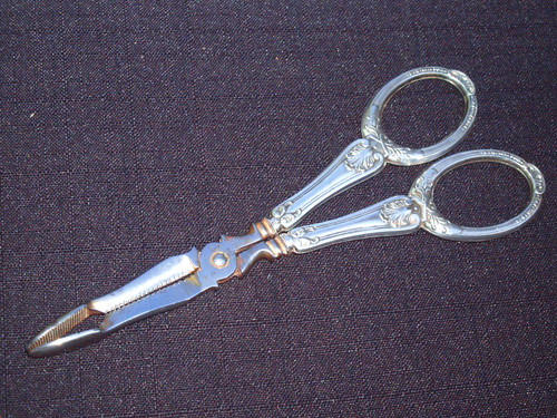 Ancien ciseau argent - argent, poincon