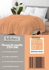 Housse de couette Polycoton - 2 personnes 220 x 240