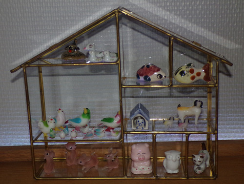 Vitrine etagère verre et - vitrine,